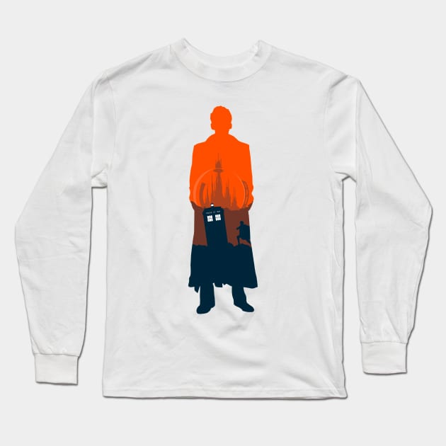 The Doctor Long Sleeve T-Shirt by Bomdesignz